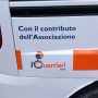 FINALMENTE E’ ARRIVATA LA MACCHINA CON IL SOLLEVATORE  -COMPRATO DAI VOLONTARI DEL PRONTO SOCCORSO DI CASTELNUOVO DI PORTO  COMPRATO ANCHE GRAZIE AL SUPPORTO DEL L ASSOCIAZIONE I GUERRIERI SPQR